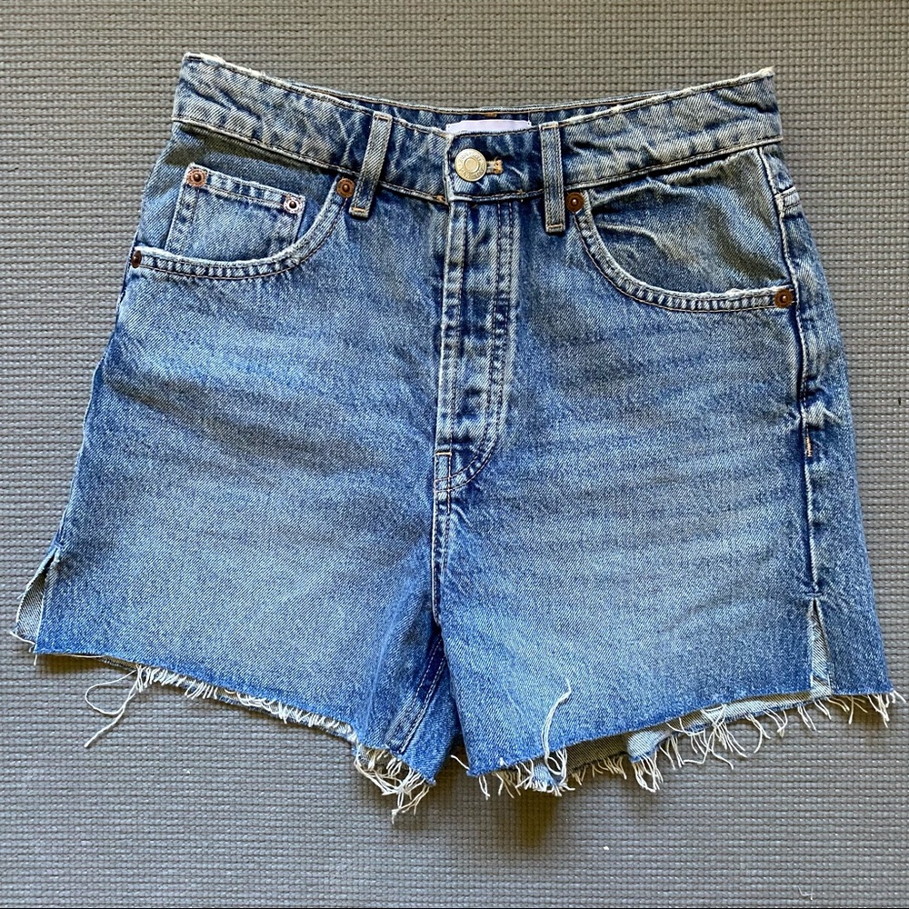 Zara Size 4 Denim Shorts